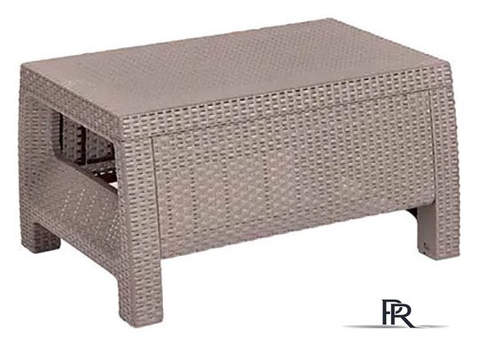 Стол Keter Corfu Table 241722 (капучино) - Изображение №1 — Интернет-магазин ПроЗаказ