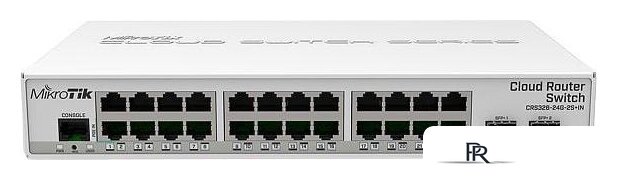 Управляемый коммутатор 3-го уровня Mikrotik CRS326-24G-2S+IN - Изображение №1 — Интернет-магазин ПроЗаказ