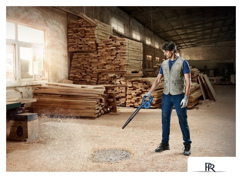 Бытовая (строительная) воздуходувка Bosch GBL 18V-120 Professional [06019F5100] - Изображение №2 — Интернет-магазин ПроЗаказ