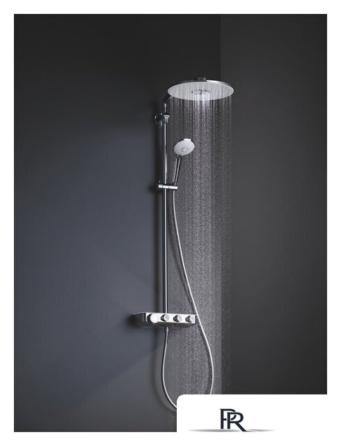 Душевая система  Grohe Euphoria SmartControl System 310 Duo 26507000 (хром) - Изображение №10 — Интернет-магазин ПроЗаказ