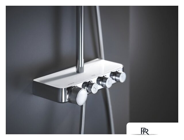 Душевая система  Grohe Euphoria SmartControl System 310 Duo 26507000 (хром) - Изображение №7 — Интернет-магазин ПроЗаказ
