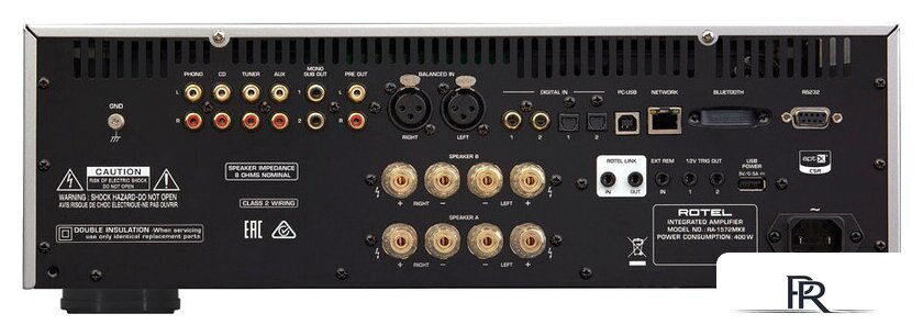 Интегральный усилитель Rotel RA-1572 MKII (черный) - Изображение №2 — Интернет-магазин ПроЗаказ