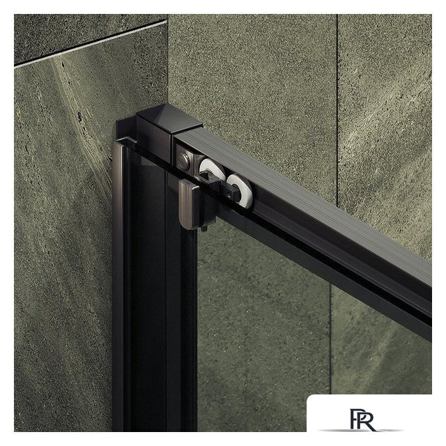 Душевая дверь MaybahGlass 195x120 MGD-1276-6 (бесцветный/черный) - Изображение №7 — Интернет-магазин ПроЗаказ