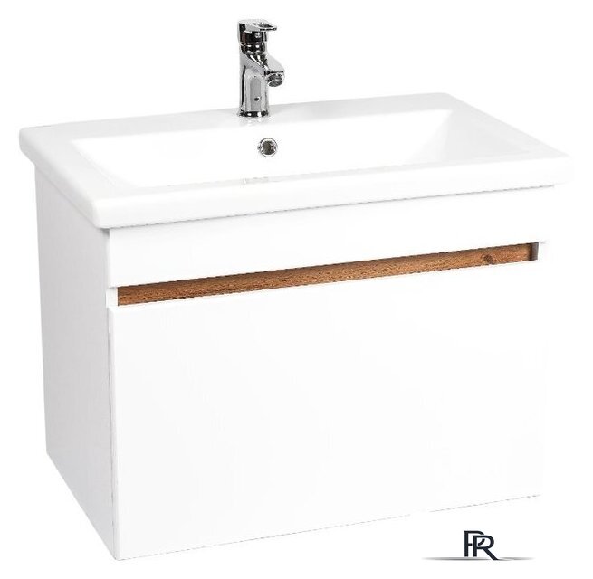  Viant Тумба с умывальником Мальта Como 70 VMAL70CO-T1YP+S-UM-COM70/1-w - Изображение №1 — Интернет-магазин ПроЗаказ