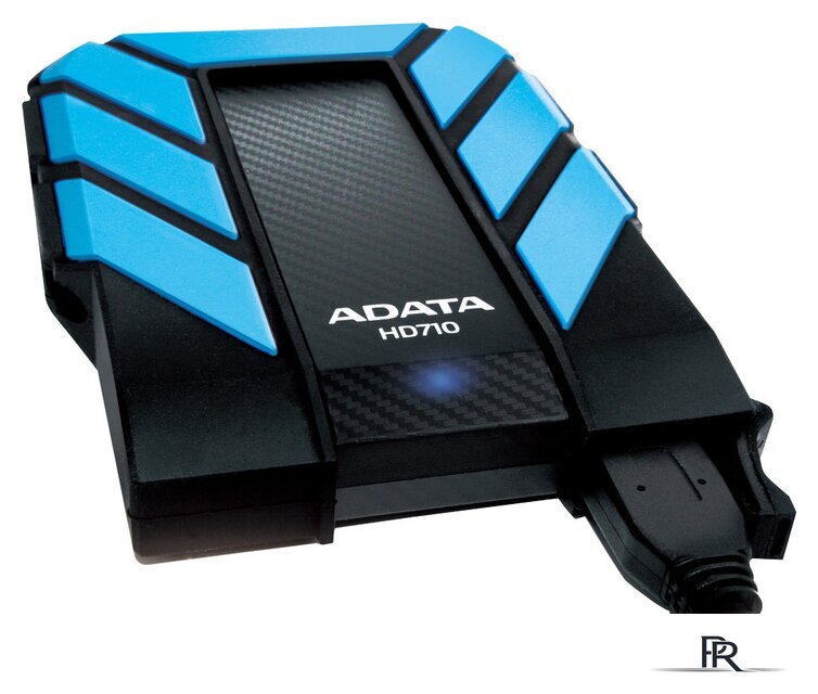Внешний накопитель ADATA DashDrive Durable HD710 1TB Blue (AHD710-1TU3-CBL) - Изображение №3 — Интернет-магазин ПроЗаказ