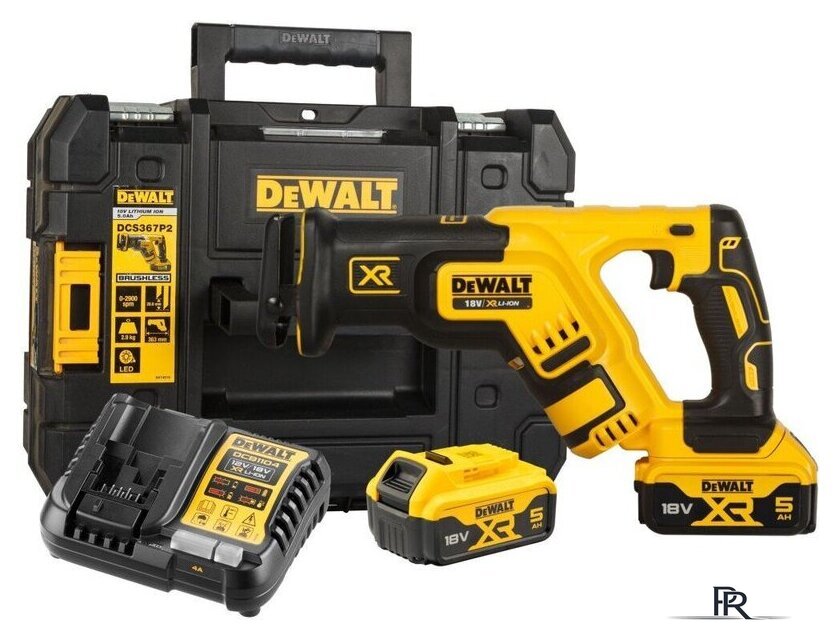 Сабельная пила DeWalt DCS369P2 (с 2-мя АКБ, кейс) - Изображение №1 — Интернет-магазин ПроЗаказ