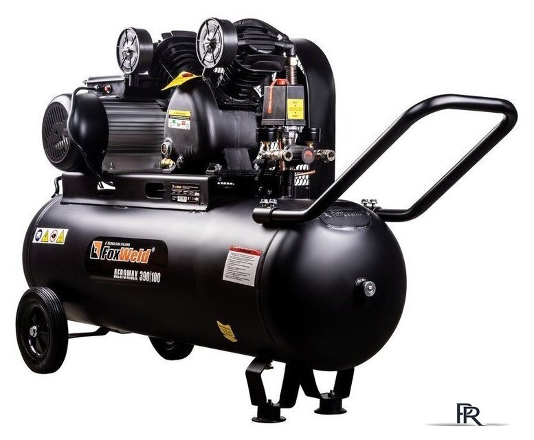 Компрессор FoxWeld Aeromax 390/100 7290 - Изображение №1 — Интернет-магазин ПроЗаказ