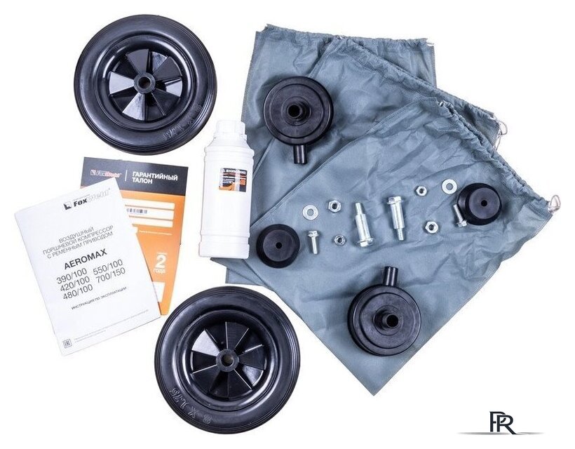 Компрессор FoxWeld Aeromax 390/100 7290 - Изображение №6 — Интернет-магазин ПроЗаказ