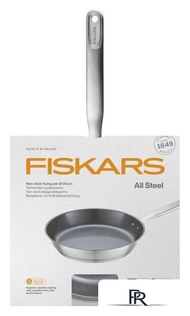 Сковорода Fiskars All Steel 1064744 - Изображение №4 — Интернет-магазин ПроЗаказ