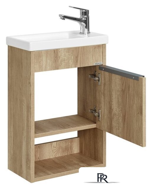  Акватон Тумба под умывальник Хоуп 40 1A287101HP6C0 (орех) - Изображение №9 — Интернет-магазин ПроЗаказ