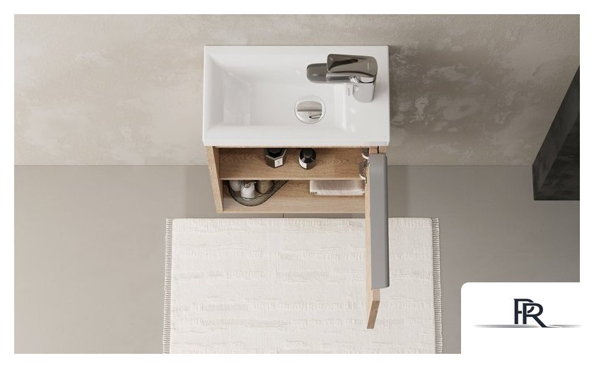  Акватон Тумба под умывальник Хоуп 40 1A287101HP6C0 (орех) - Изображение №11 — Интернет-магазин ПроЗаказ