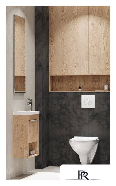  Акватон Тумба под умывальник Хоуп 40 1A287101HP6C0 (орех) - Изображение №14 — Интернет-магазин ПроЗаказ