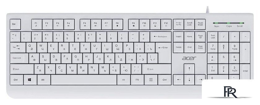 Клавиатура Acer OKW400 (белый) - Изображение №1 — Интернет-магазин ПроЗаказ