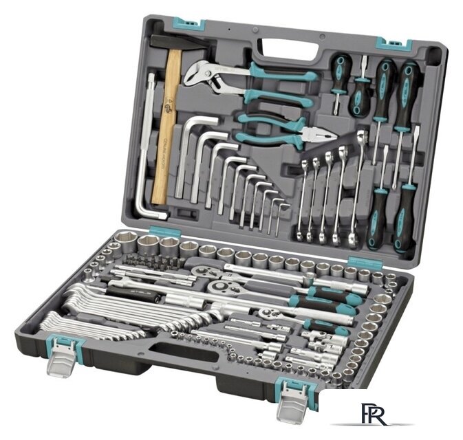 Универсальный набор инструментов Stels 14107 (142 предмета) - Изображение №1 — Интернет-магазин ПроЗаказ