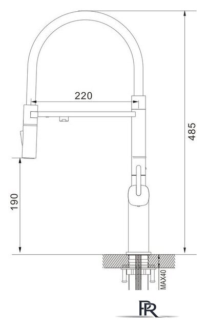 Смеситель Rose R358 - Изображение №7 — Интернет-магазин ПроЗаказ