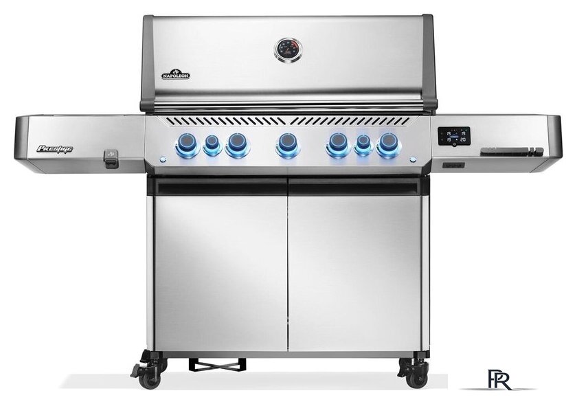 Газовый гриль для дачи Napoleon Prestige 665 Connected RSIB P665VXRSIBPSS-PL - Изображение №1 — Интернет-магазин ПроЗаказ
