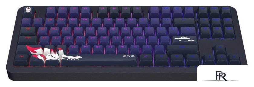 Клавиатура Red Square Alumix TKL Classic Kitsune (черный, g3ms Aquamarine) - Изображение №2 — Интернет-магазин ПроЗаказ