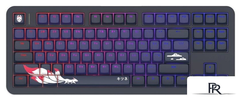 Клавиатура Red Square Alumix TKL Classic Kitsune (черный, g3ms Aquamarine) - Изображение №1 — Интернет-магазин ПроЗаказ