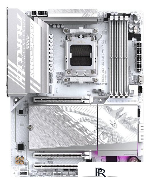 Материнская плата Gigabyte B850 Aorus Elite WiFi7 Ice (rev. 1.0) - Изображение №1 — Интернет-магазин ПроЗаказ