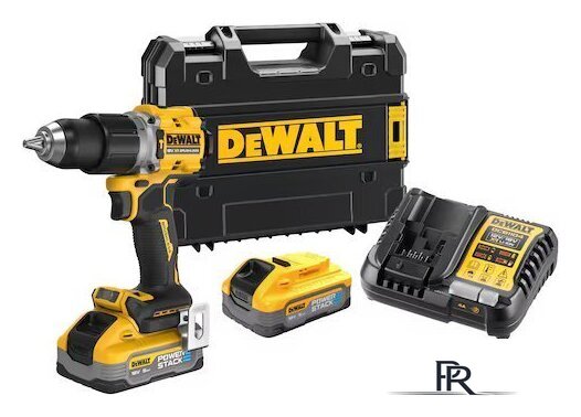 Ударная дрель-шуруповерт DeWalt DCD805H2T (с 2-мя АКБ 5 Ач, кейс) - Изображение №1 — Интернет-магазин ПроЗаказ