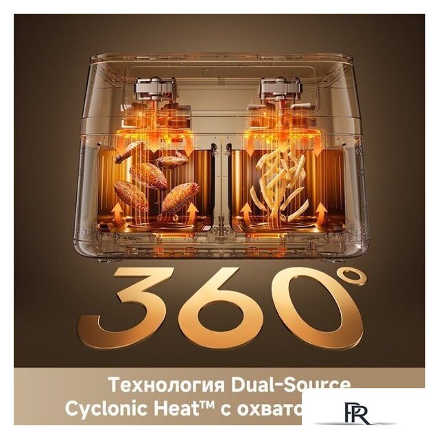 Аэрогриль (аэрофритюрница) Dreame Air Fryer DZ30 (черный) - Изображение №9 — Интернет-магазин ПроЗаказ