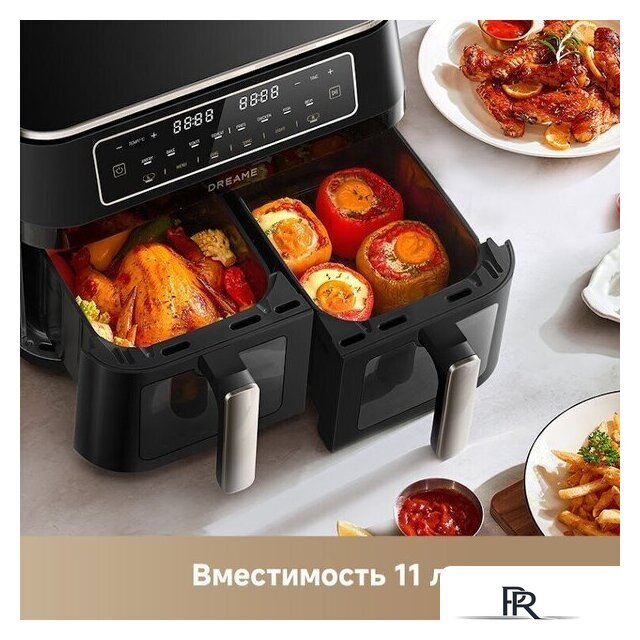 Аэрогриль (аэрофритюрница) Dreame Air Fryer DZ30 (черный) - Изображение №7 — Интернет-магазин ПроЗаказ