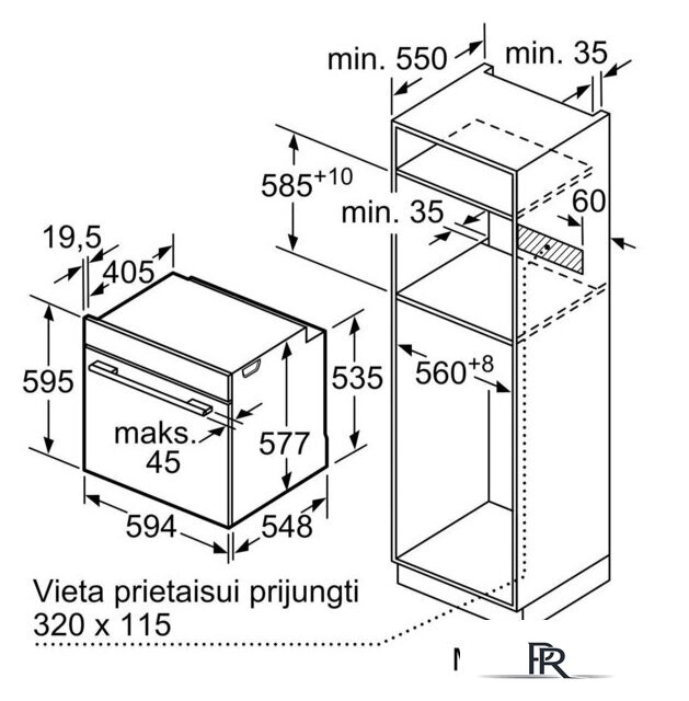 Электрический духовой шкаф Bosch Serie 8 HSG958DB1S - Изображение №11 — Интернет-магазин ПроЗаказ