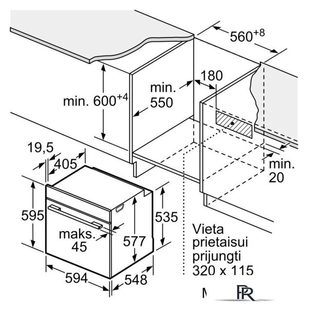 Электрический духовой шкаф Bosch Serie 8 HSG958DB1S - Изображение №12 — Интернет-магазин ПроЗаказ