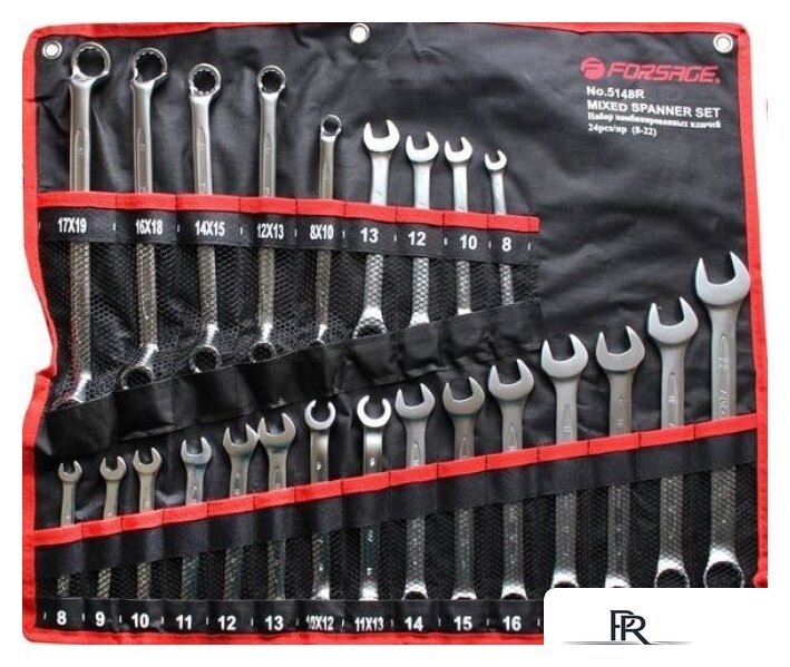 Набор ключей FORSAGE F-5148R (24 предмета) - Изображение №1 — Интернет-магазин ПроЗаказ