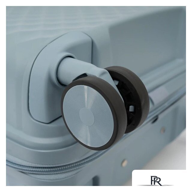 Чемодан-спиннер VALIGETTI 344-306/4-VG-20BLU (голубой) - Изображение №9 — Интернет-магазин ПроЗаказ