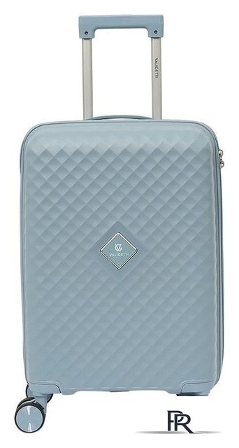 Чемодан-спиннер VALIGETTI 344-306/4-VG-20BLU (голубой) - Изображение №1 — Интернет-магазин ПроЗаказ