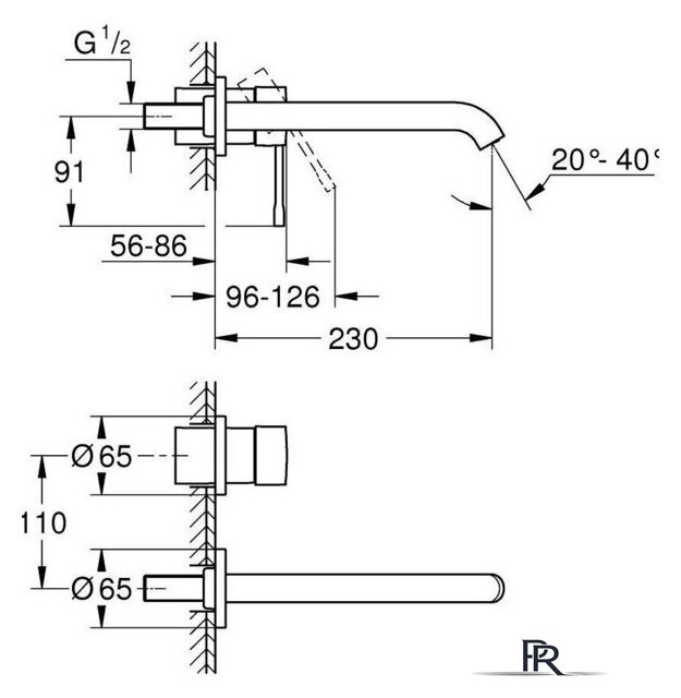 Смеситель Grohe Essence 29193DL1 - Изображение №2 — Интернет-магазин ПроЗаказ