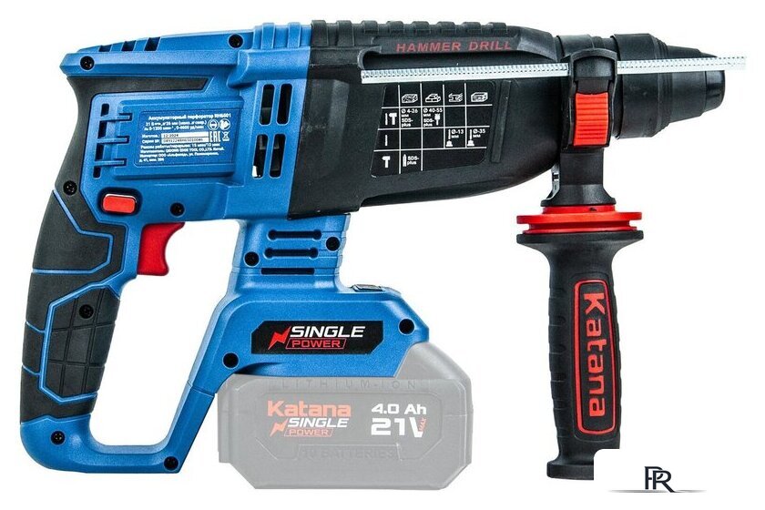 Перфоратор KATANA RH6500 (без АКБ, кейс) - Изображение №4 — Интернет-магазин ПроЗаказ
