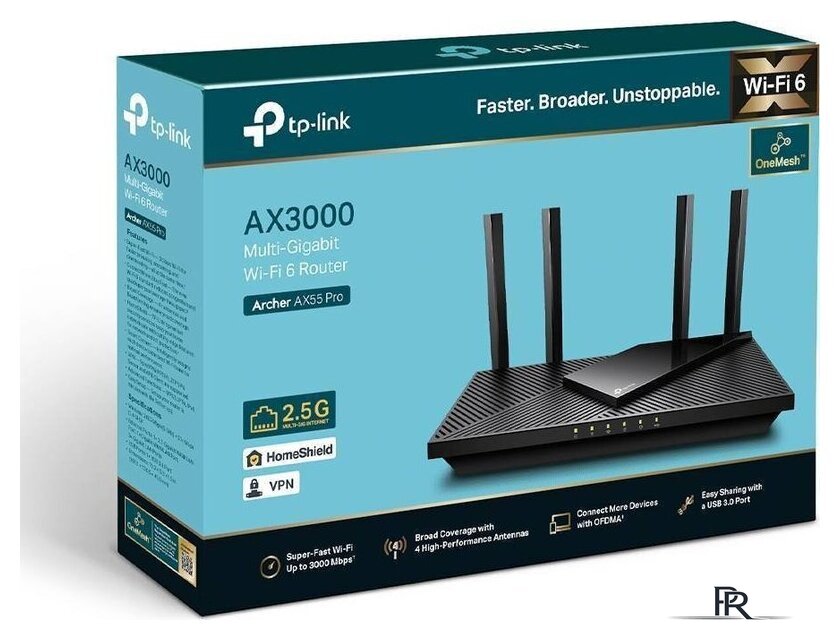 Wi-Fi роутер TP-Link Archer AX55 Pro - Изображение №7 — Интернет-магазин ПроЗаказ