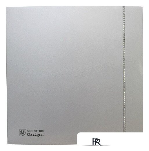 Осевой вентилятор Soler&Palau Silent-100 CZ Silver Design Swarowski [5210622400] - Изображение №1 — Интернет-магазин ПроЗаказ