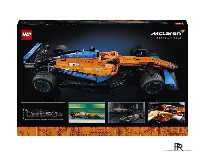 Конструктор LEGO Technic 42141 Гоночный автомобиль McLaren Formula 1 - Изображение №8 — Интернет-магазин ПроЗаказ