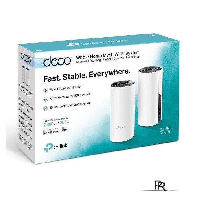 Wi-Fi система TP-Link Deco M4 (2 шт.) - Изображение №2 — Интернет-магазин ПроЗаказ