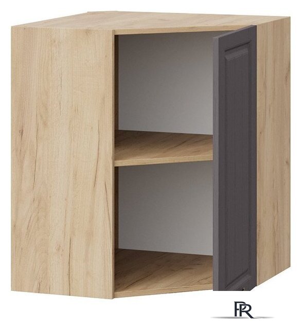 Шкаф навесной Трия Лина 1В6У (дуб крафт золотой/графит) - Изображение №2 — Интернет-магазин ПроЗаказ