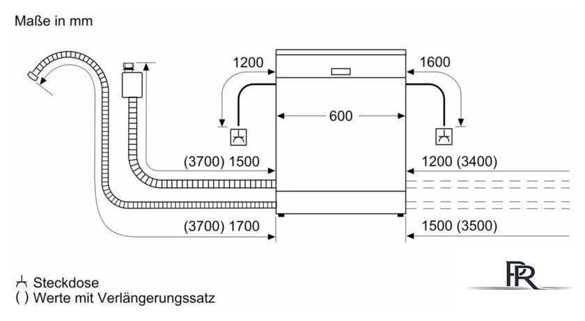 Встраиваемая посудомоечная машина Bosch Serie 4 SMH4ECX28E - Изображение №2 — Интернет-магазин ПроЗаказ
