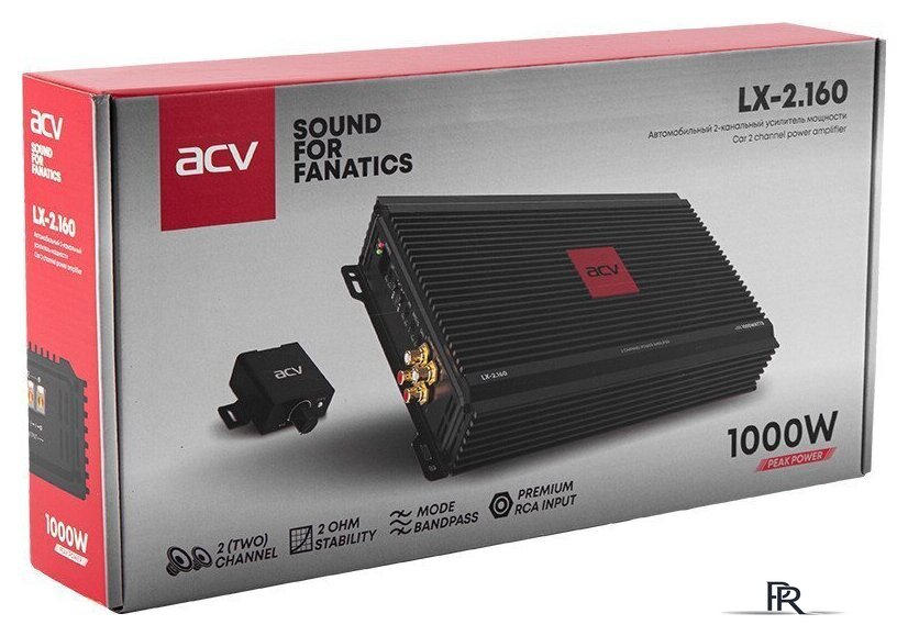Автомобильный усилитель ACV LX-2.160 - Изображение №8 — Интернет-магазин ПроЗаказ