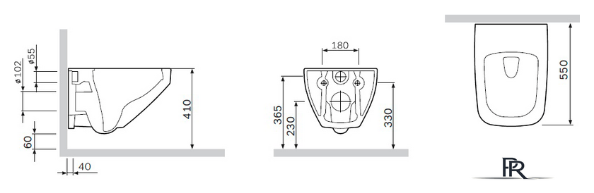 Унитаз подвесной AM.PM Inspire FlashClean C50A1700SC - Изображение №7 — Интернет-магазин ПроЗаказ