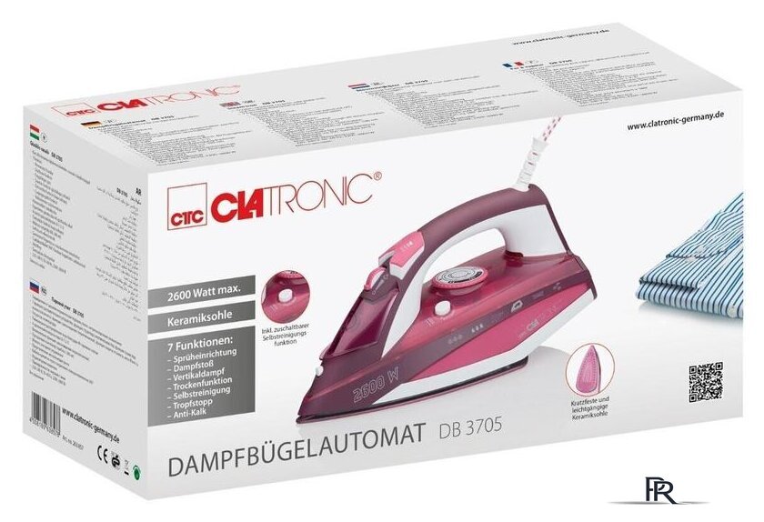 Утюг Clatronic DB 3705 - Изображение №7 — Интернет-магазин ПроЗаказ