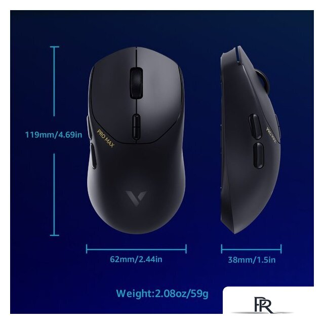 Игровая мышь Rapoo VT1 Pro Max (черный) - Изображение №4 — Интернет-магазин ПроЗаказ