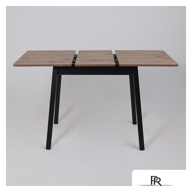 Кухонный стол Мамадома Tirk radial-94 раздвижной 94-126х64 (дуб веллингтон/черный) - Изображение №22 — Интернет-магазин ПроЗаказ