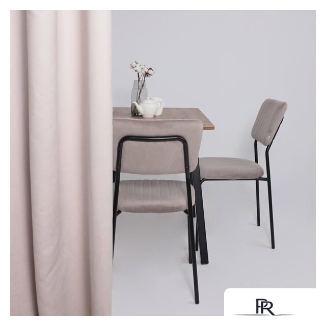 Кухонный стол Мамадома Tirk radial-94 раздвижной 94-126х64 (дуб веллингтон/черный) - Изображение №3 — Интернет-магазин ПроЗаказ