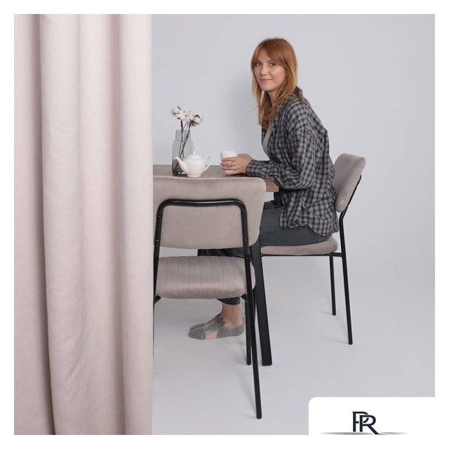 Кухонный стол Мамадома Tirk radial-94 раздвижной 94-126х64 (дуб веллингтон/черный) - Изображение №2 — Интернет-магазин ПроЗаказ