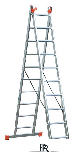 Лестница-трансформер Krause Трехсекционная универсальная лестница Tribilo 3х14 - Изображение №2 — Интернет-магазин ПроЗаказ