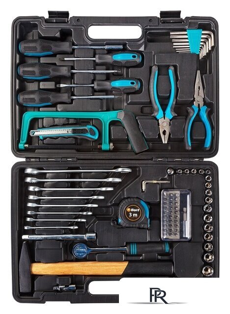 Универсальный набор инструментов Bort BTK-89 (84 предмета) - Изображение №2 — Интернет-магазин ПроЗаказ