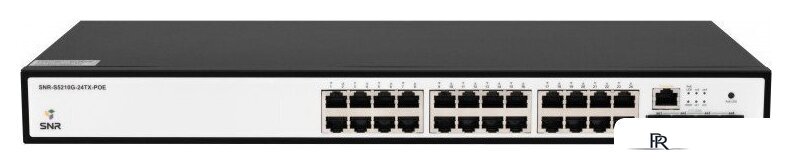 Управляемый коммутатор уровня 2+ SNR SNR-S5210G-24TX-POE - Изображение №1 — Интернет-магазин ПроЗаказ