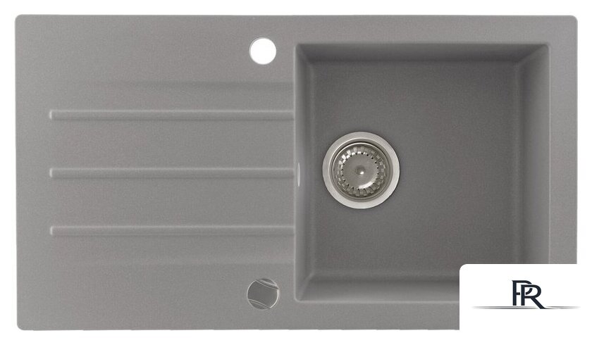 Кухонная мойка Kernau KGS A 50 1B1D Grey Metallic - Изображение №1 — Интернет-магазин ПроЗаказ